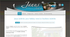 Desktop Screenshot of janus-ardeche.com